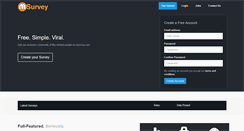 Desktop Screenshot of msurvey.com
