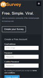 Mobile Screenshot of msurvey.com